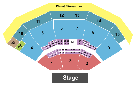 Truliant Amphitheater Josh Groban Seating Chart